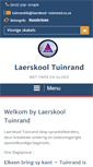Mobile Screenshot of laerskool-tuinrand.co.za